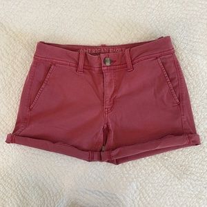 American Eagle super stretch midi shorts size 2